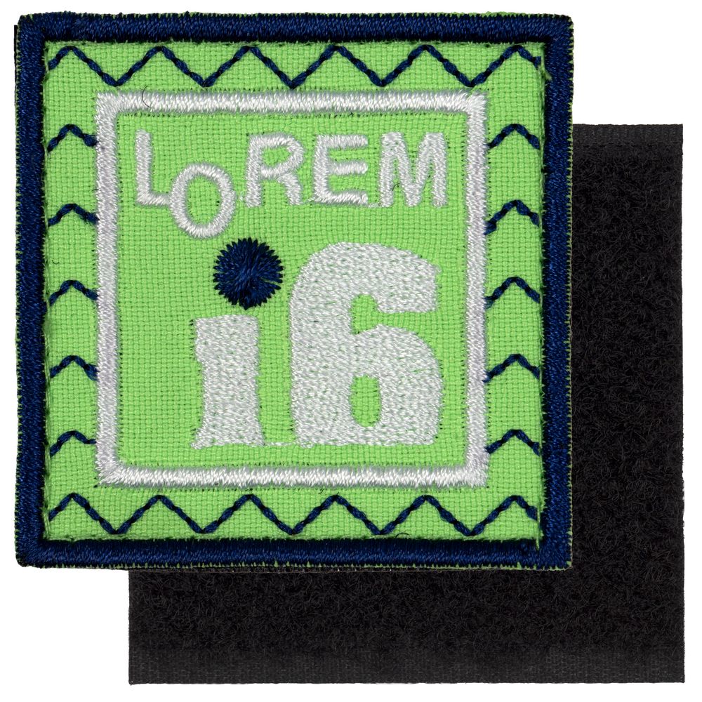 Шеврон на липучке «Финансы» на заказ / Миниатюра WWW (1000)