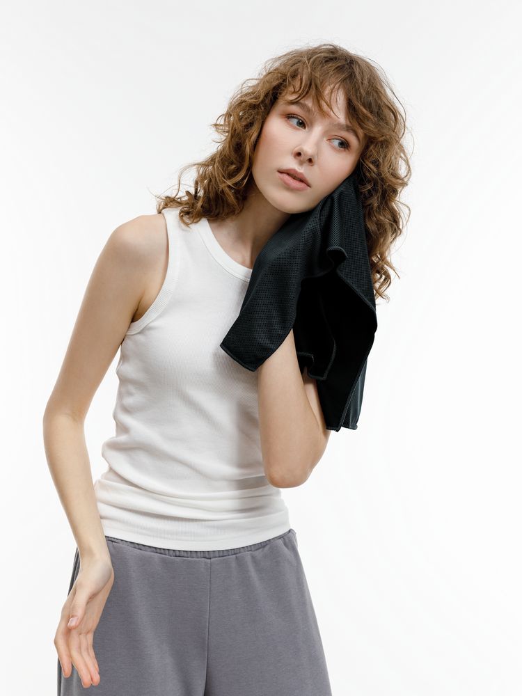 Охлаждающее полотенце Baffin, черное / Миниатюра WWW (1000)