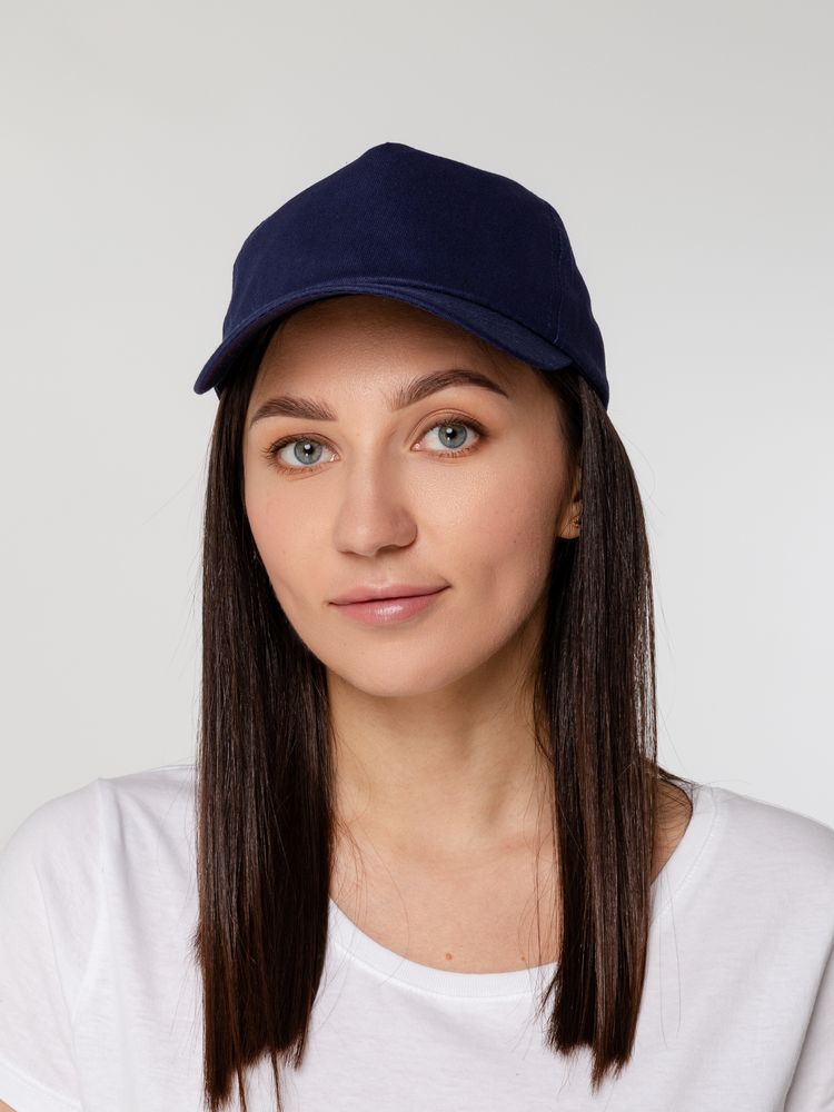 Бейсболка Unit Promo, темно-синяя / Миниатюра WWW (1000)