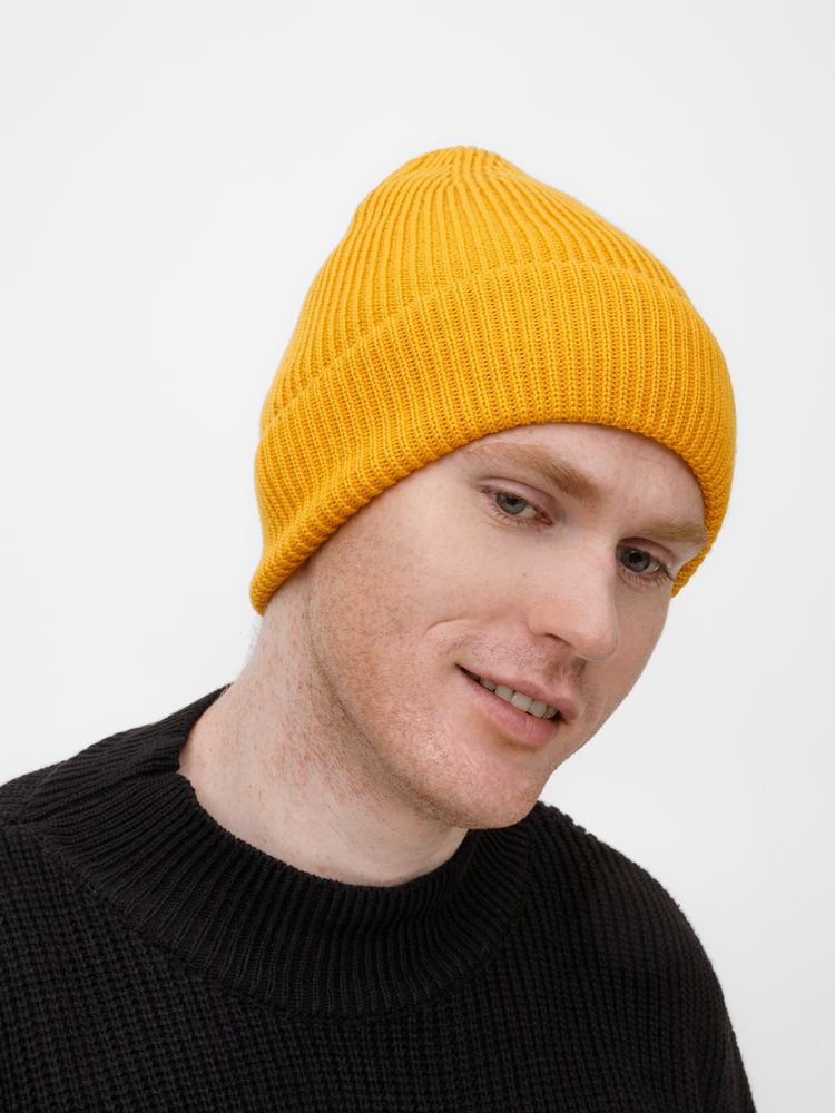 Шапка Nobilis Mono, желтая (медовая) / Миниатюра WWW (1000)