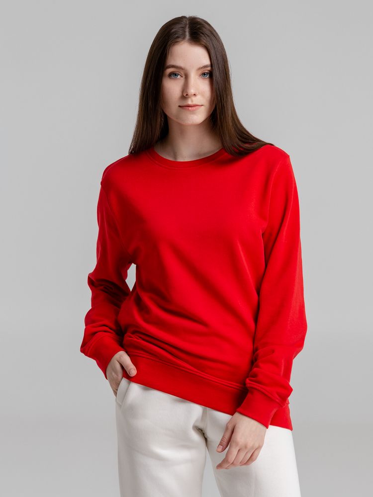 Свитшот унисекс BNC Organic, красный / Миниатюра WWW (1000)