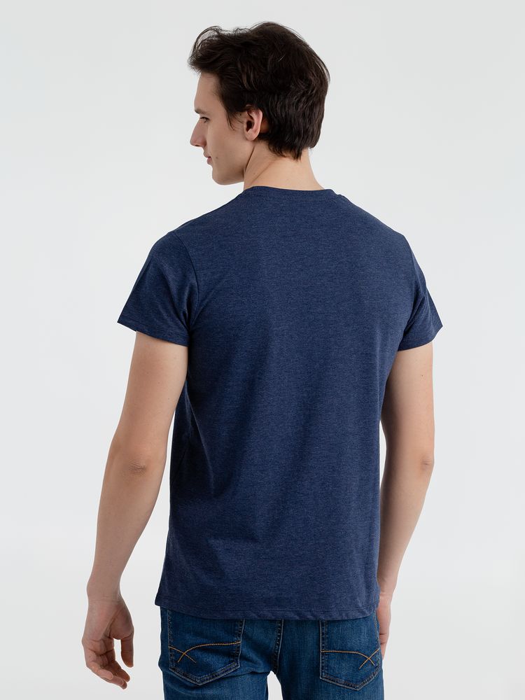 Футболка мужская Regent Fit 150, синий меланж / Миниатюра WWW (1000)