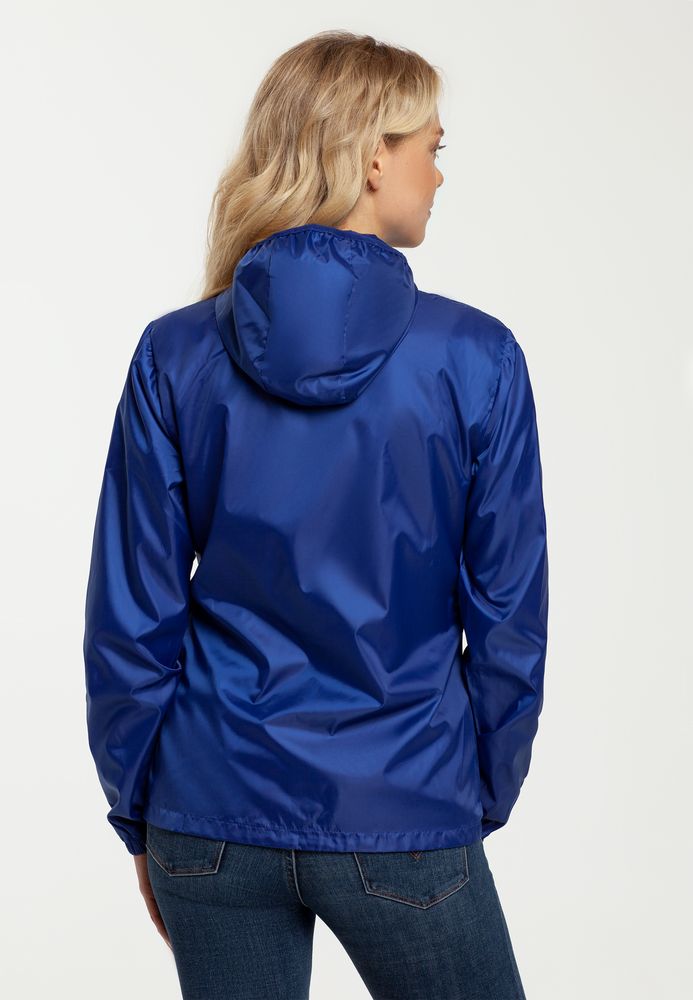 Ветровка женская Fastplant синяя / Миниатюра WWW (1000)