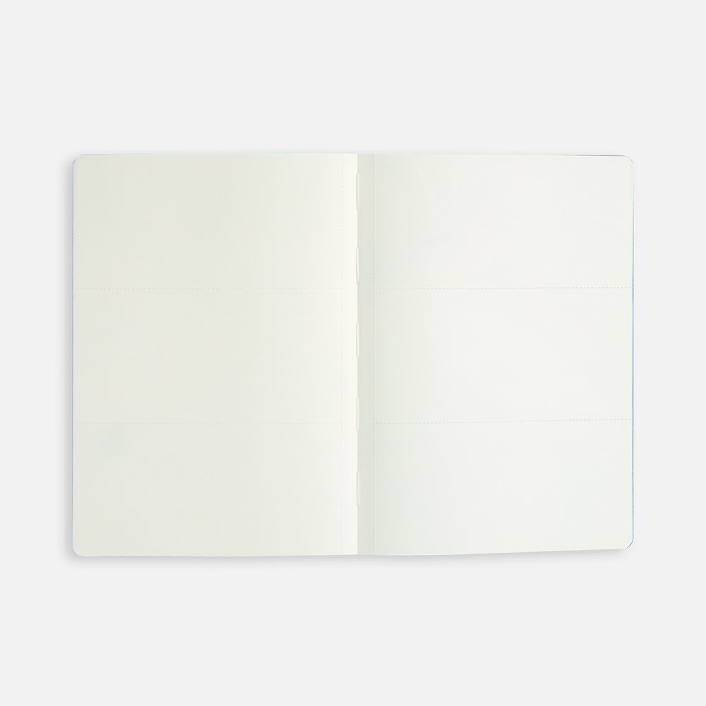 Ежедневник Doppio, недатированный, черный с красным / Миниатюра WWW (1000)