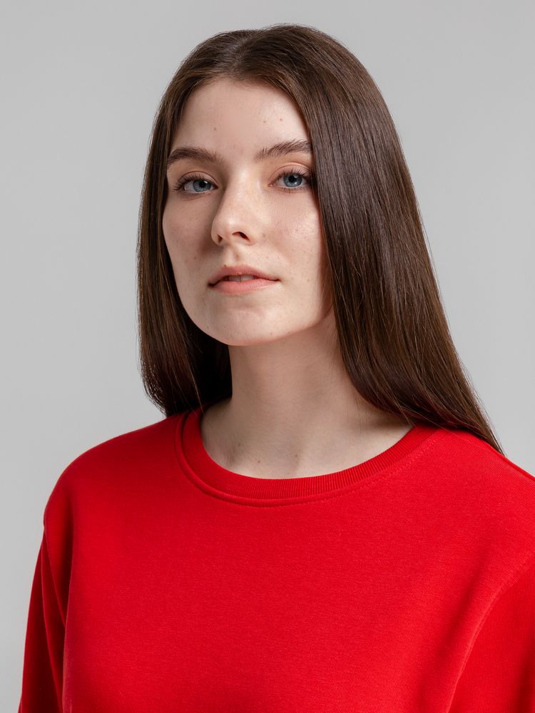 Свитшот унисекс BNC Organic, красный / Миниатюра WWW (1000)