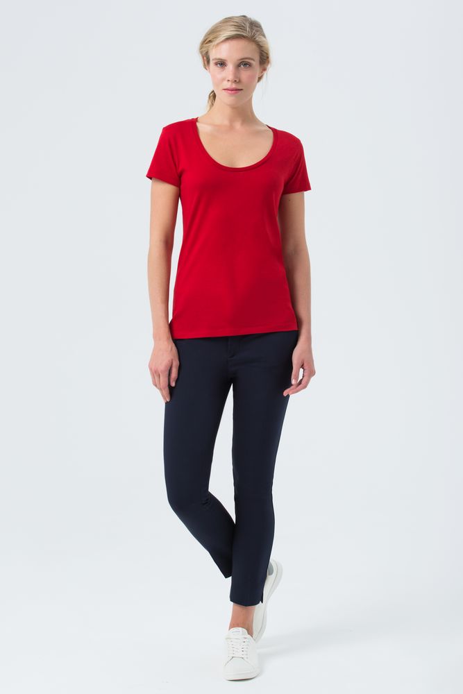 Футболка женская Metropolitan, красная / Миниатюра WWW (1000)