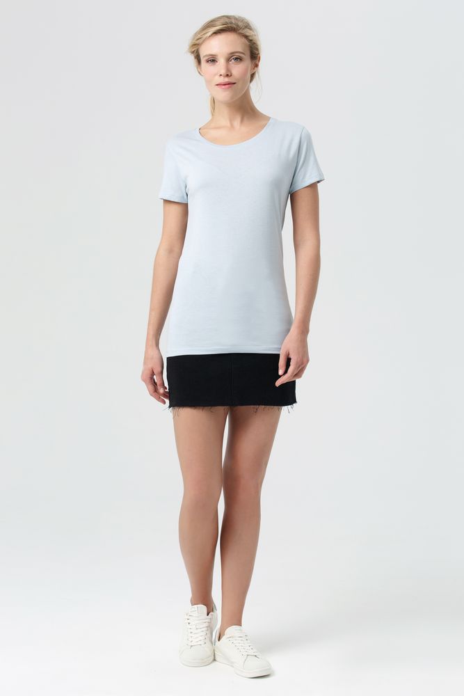 Футболка женская Martin Women, голубая / Миниатюра WWW (1000)