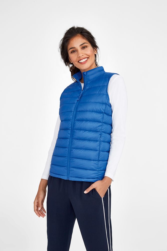 Жилет женский Wilson BW Women, ярко-синий / Миниатюра WWW (1000)