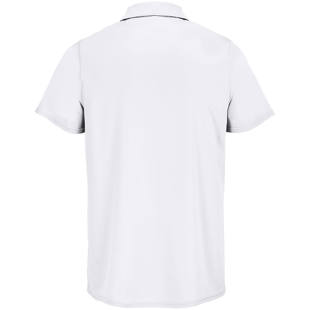 Рубашка поло унисекс Pitcher, белая / Миниатюра WWW (1000)