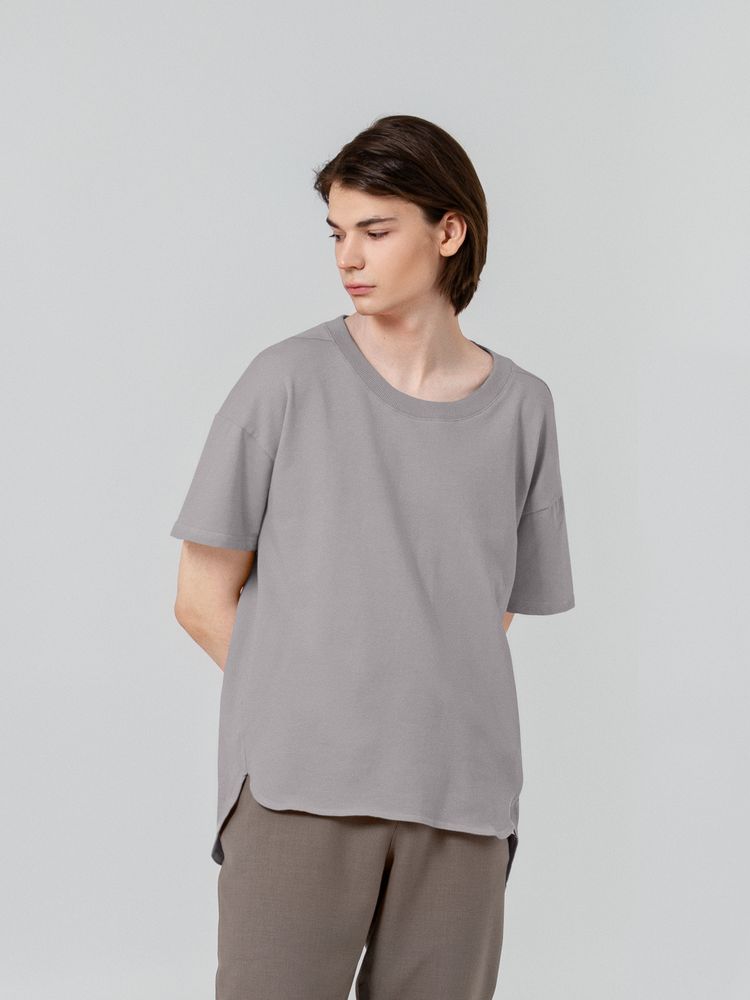 Футболка унисекс Kosmos 1.0, серая / Миниатюра WWW (1000)