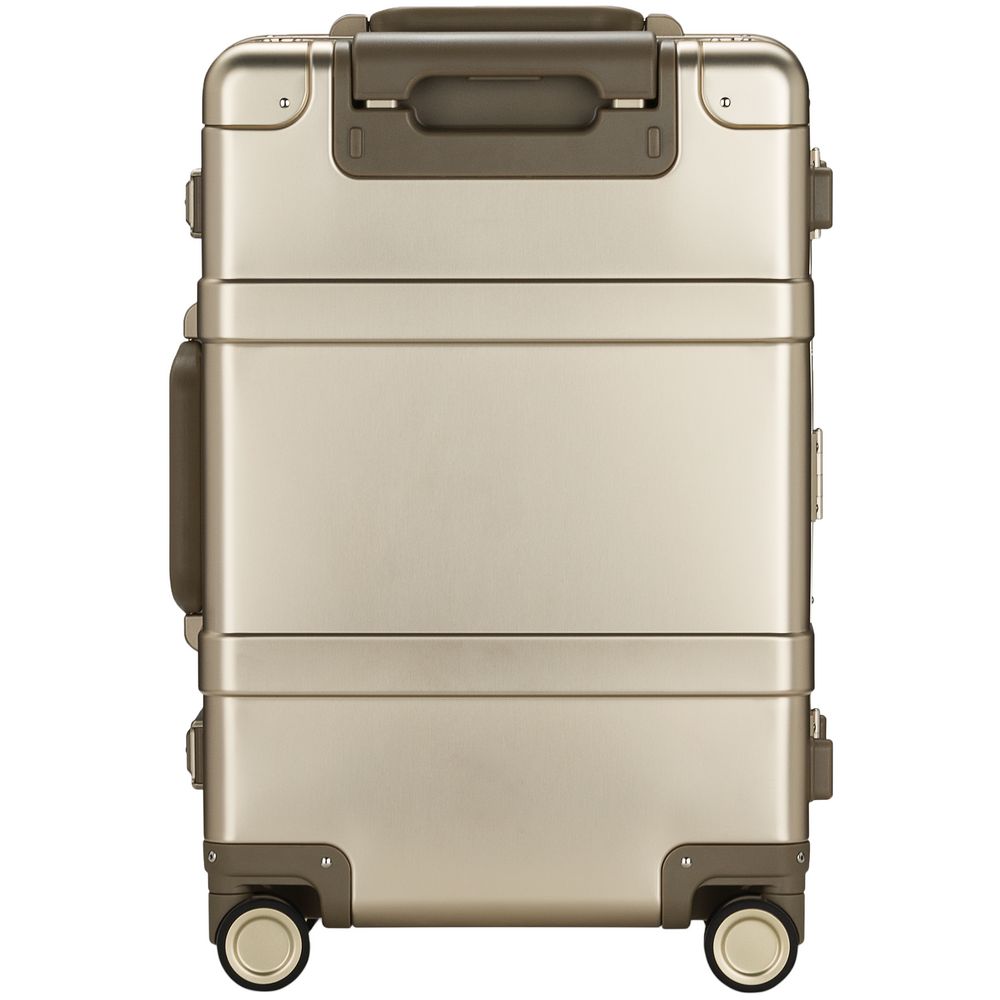 Чемодан Metal Luggage, золотистый / Миниатюра WWW (1000)