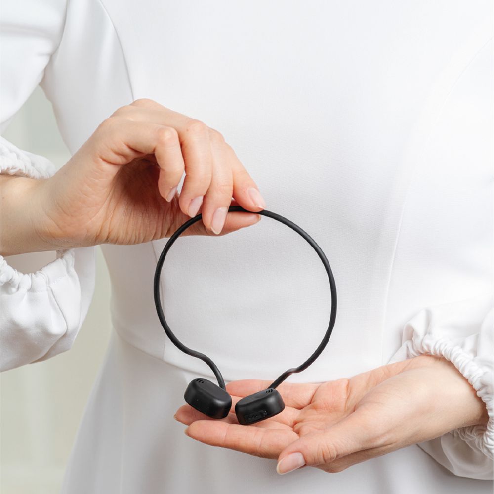 Беспроводные наушники OpenAir Arc, черные / Миниатюра WWW (1000)