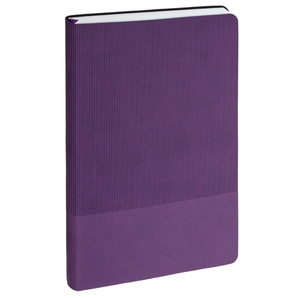Ежедневник Knit, недатированный, фиолетовый / Миниатюра WWW (1000)