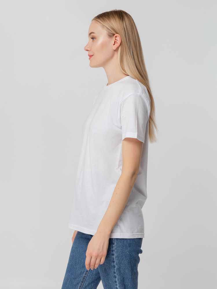 Футболка унисекс T-bolka 140, белая / Миниатюра WWW (1000)