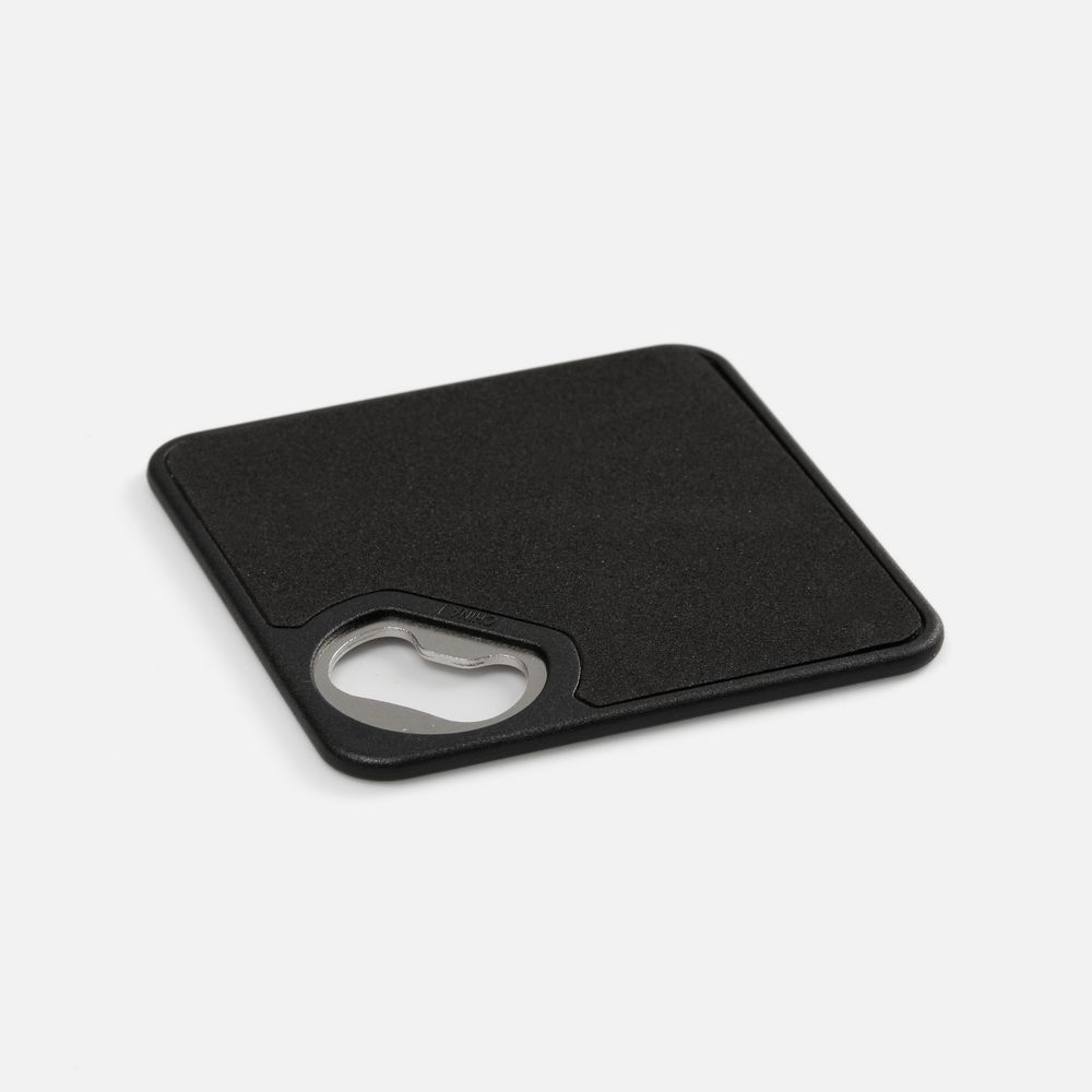 Костер с открывашкой для бутылок Bartender, ver.2, черный / Миниатюра WWW (1000)