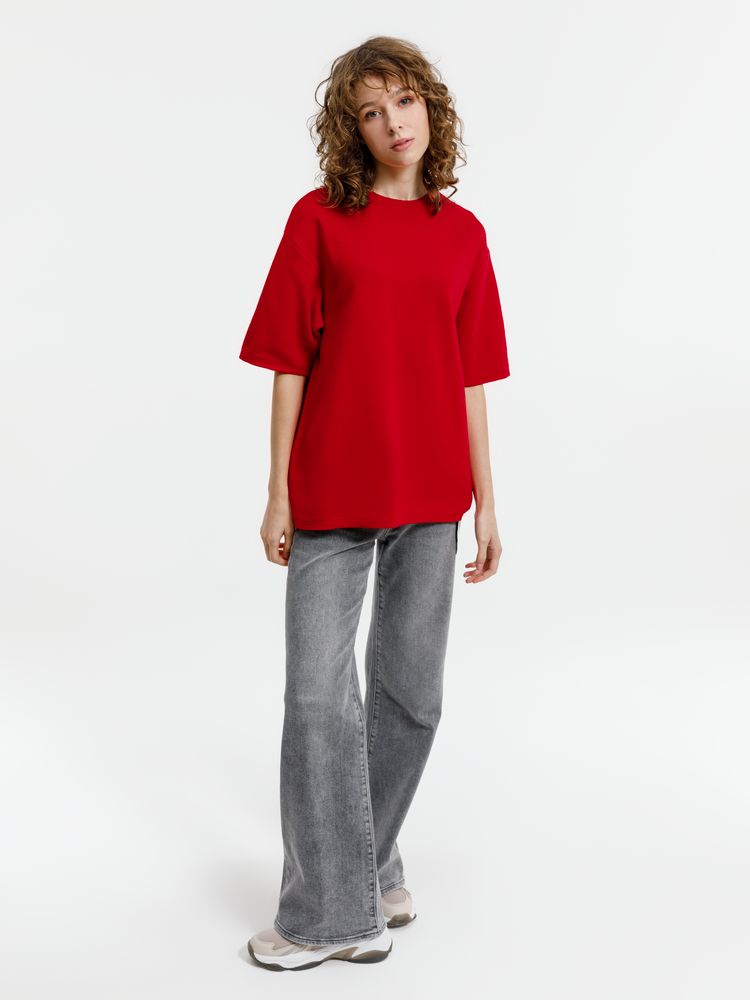 Джемпер с коротким рукавом Siluetti Volumica, красный / Миниатюра WWW (1000)