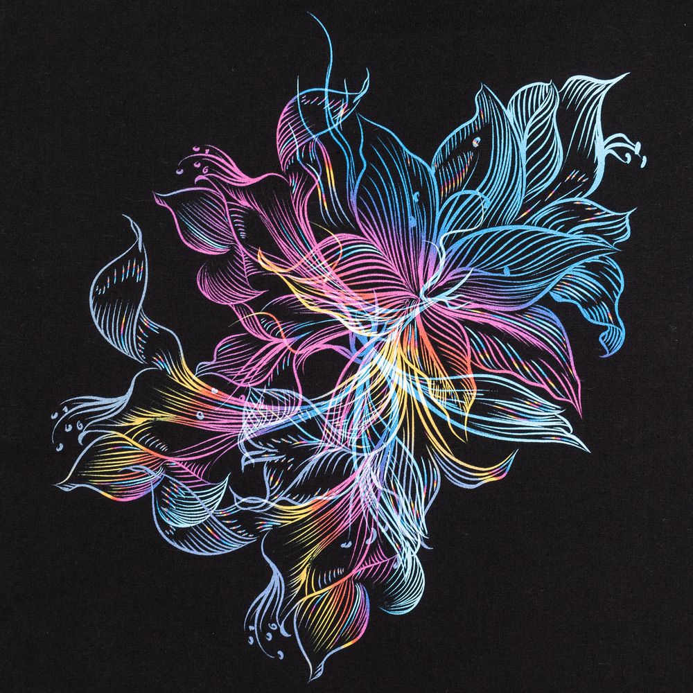 Футболка женская Vibrance ver.2, черная / Миниатюра WWW (1000)