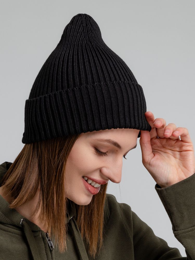 Шапка Stout, черная / Миниатюра WWW (1000)