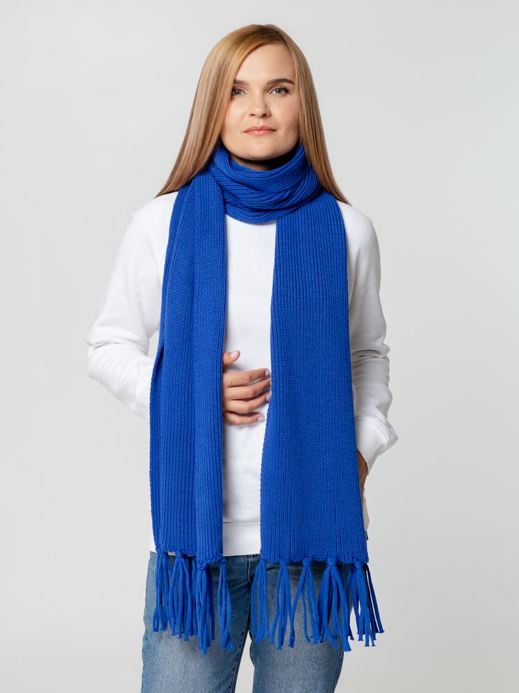 Шарф Flette, синий (василек) / Миниатюра WWW (1000)