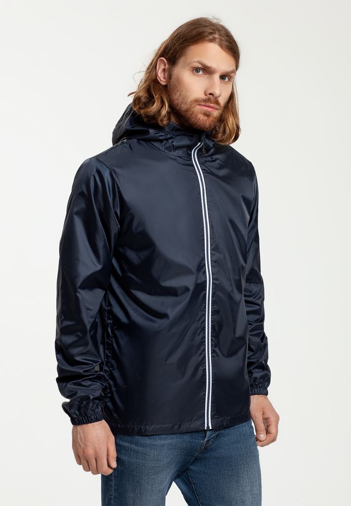 Ветровка мужская Fastplant темно-синяя / Миниатюра WWW (1000)