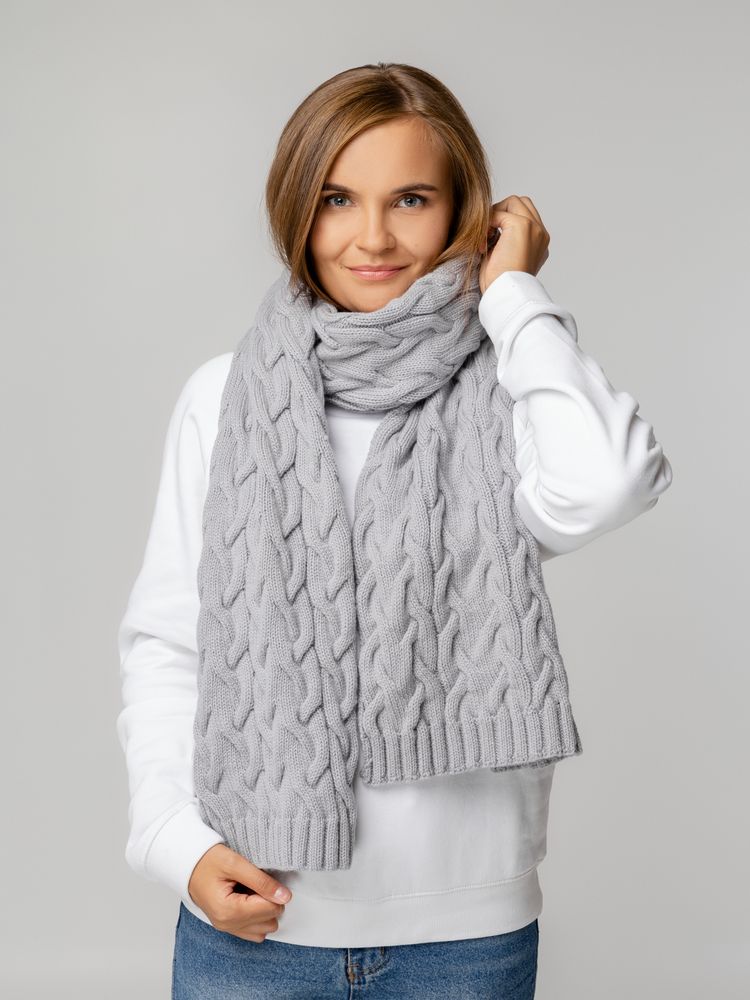 Шарф Loren, серый / Миниатюра WWW (1000)