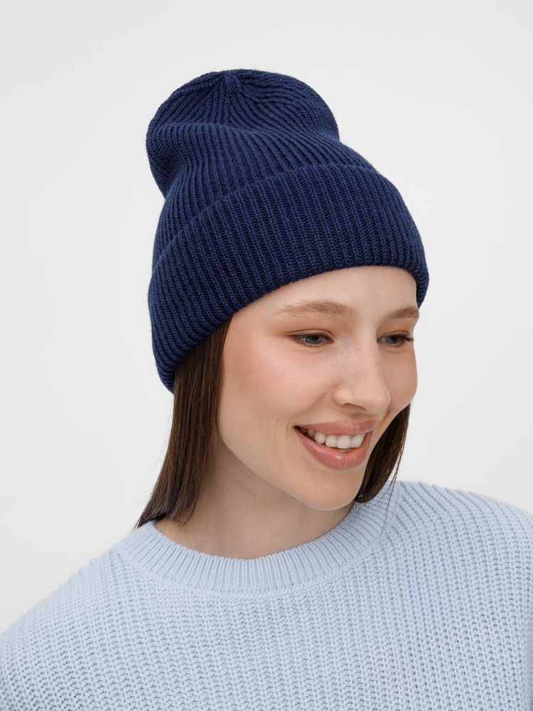 Шапка Nobilis Mono, темно-синяя / Миниатюра WWW (1000)