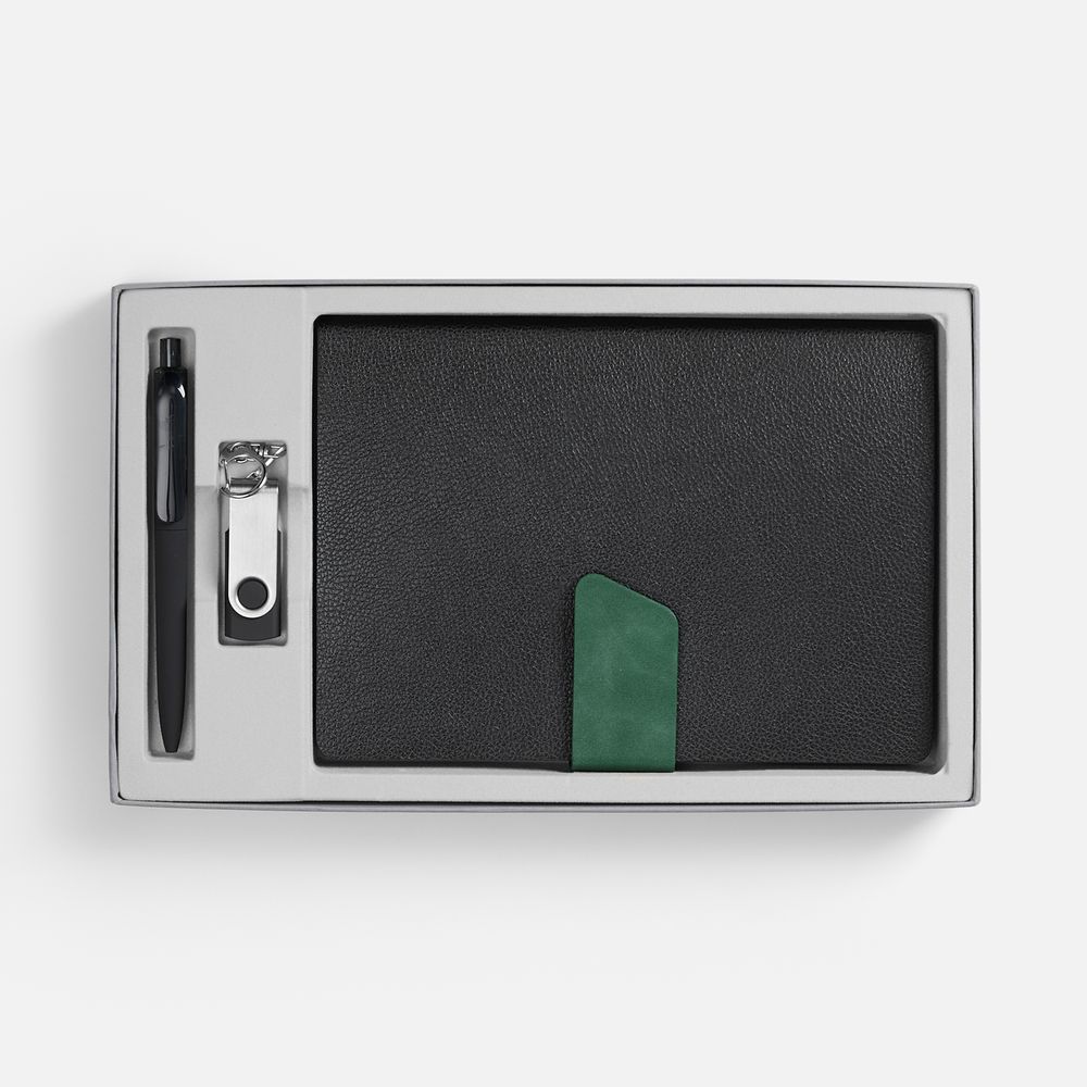 Набор Boom Memory, черный с зеленым / Миниатюра WWW (1000)