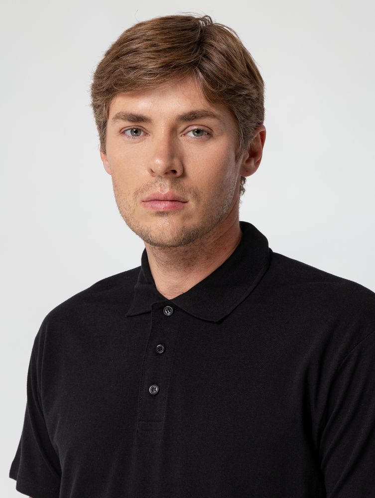 Рубашка поло мужская Summer 170, черная / Миниатюра WWW (1000)