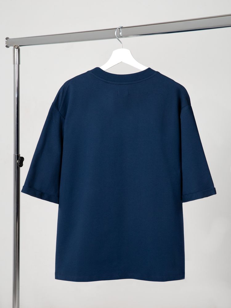 Футболка унисекс Kosmos 2.0, темно-синяя / Миниатюра WWW (1000)