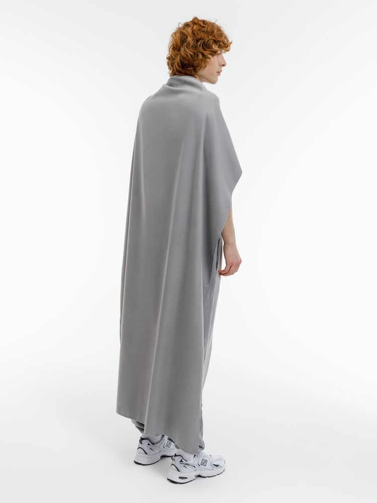 Полотенце спортивное Hard Work, серое / Миниатюра модельного (1000)