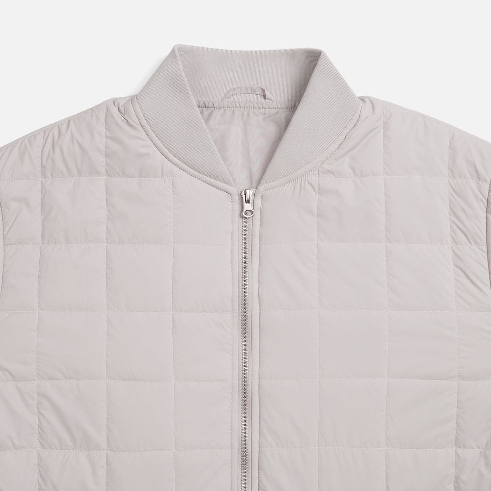 Куртка унисекс Warmbridge, светло-серая / Миниатюра WWW (1000)