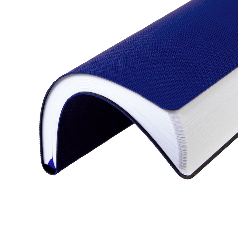 Ежедневник Knit, недатированный, синий / Миниатюра WWW (1000)