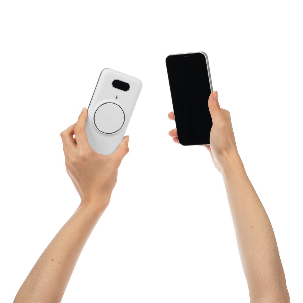 Внешний аккумулятор Omni Pro 10000 мАч, белый / Миниатюра WWW (1000)