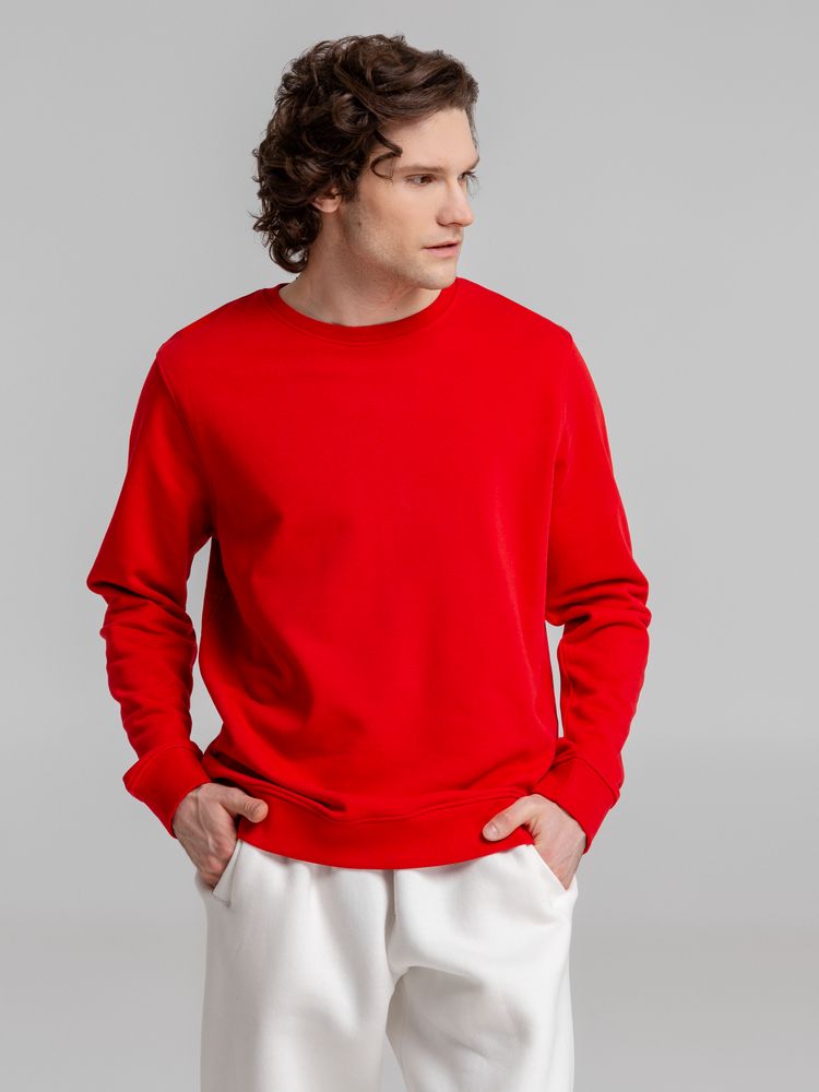 Свитшот унисекс BNC Organic, красный / Миниатюра WWW (1000)