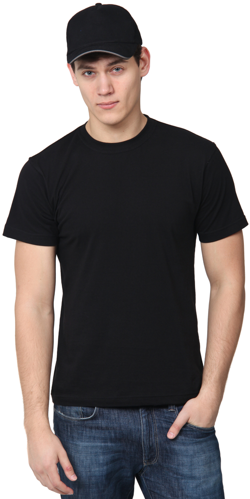 Футболка унисекс T-bolka 140, черная / Миниатюра WWW (1000)