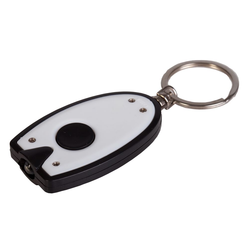 Брелок-фонарик Vivid, белый / Миниатюра WWW (1000)