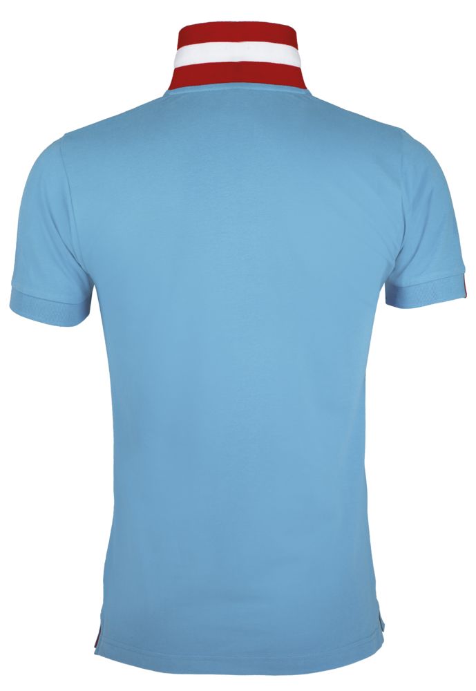 Рубашка поло мужская Patriot 200, голубая / Миниатюра WWW (1000)