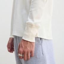 Футболка с длинным рукавом Thermal T, бежевая (неокрашенная) / Миниатюра модельного (1000)