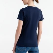 Футболка женская T-bolka Stretch Light Lady, темно-синяя (navy) / Миниатюра WWW (1000)