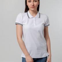 Рубашка поло женская Virma Stripes Lady, белая / Миниатюра WWW (1000)