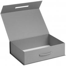 Коробка Case, подарочная, серая матовая / Миниатюра WWW (1000)