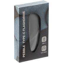 Флешка Pebble Type-C, USB 3.0, серая, 32 Гб / Миниатюра WWW (1000)