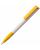 Ручка шариковая Senator Super Soft, белая с желтым