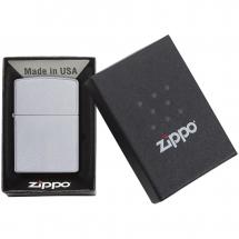 Зажигалка Zippo Classic Satin, серебристая / Миниатюра WWW (1000)