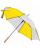 Зонт-трость Milkshake, белый с желтым