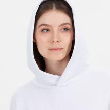 Худи оверсайз унисекс Outshine, белое / Миниатюра модельного (1000)