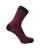 Водонепроницаемые носки Ultra Thin Crew, бордовые с черным