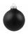 Елочный шар Gala Night Matt в коробке, черный, 8 см