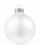 Елочный шар Gala Night Matt в коробке с тиснением, белый, 8 см