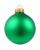 Елочный шар Gala Night Matt в коробке, зеленый, 8 см